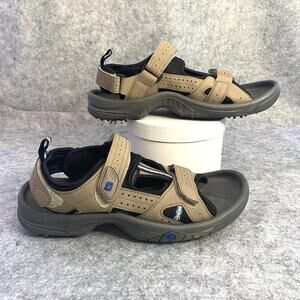 FootJoy Men's Golf Sandals Brown 45318 Adjustable Straps Size 10M
